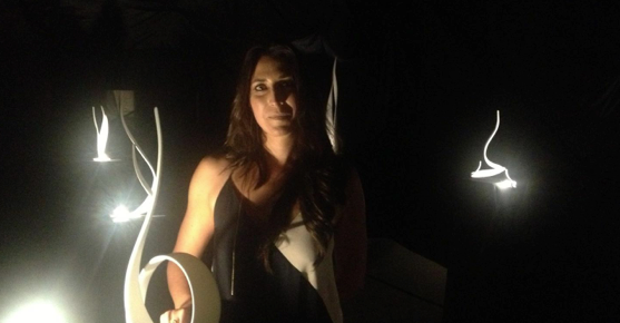 Verónica Mar presenta la seva instal·lació \