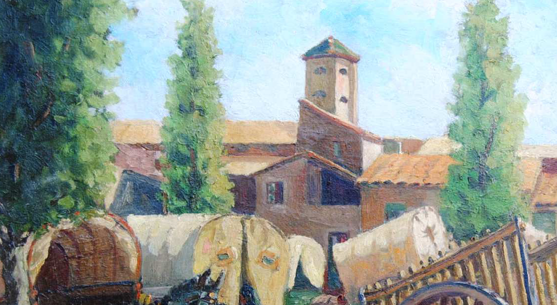 La família d\'Antoni Varés dóna un quadre de l\'artista al Museu d\'Història