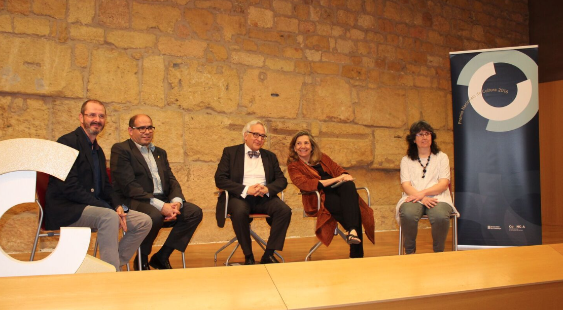 Els Premis Nacionals de Cultura 2016 en un acte dedicat al Modernisme de Jujol
