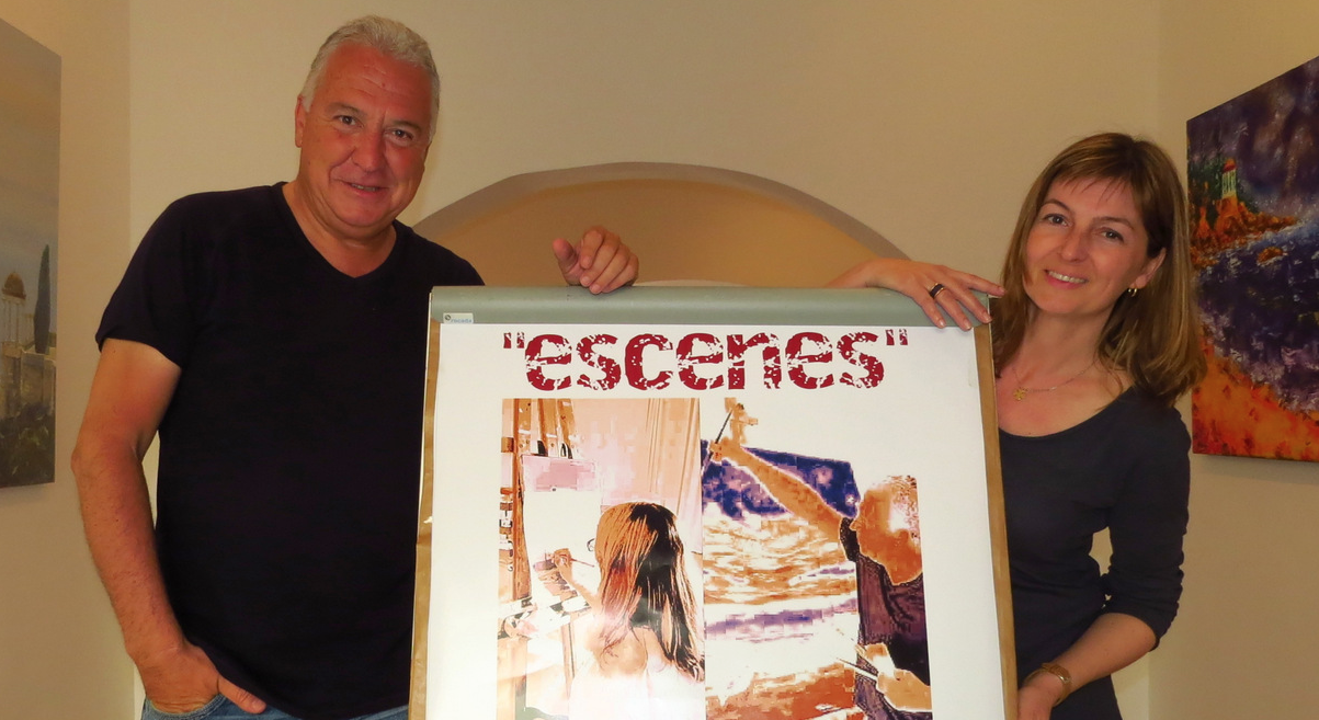 Francesc Orench i Rosa Pagès a la Sala García-Tornel