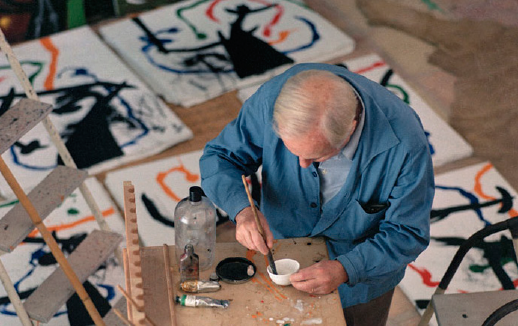 El fotògraf de l\'estudi de Miró a Mayoral