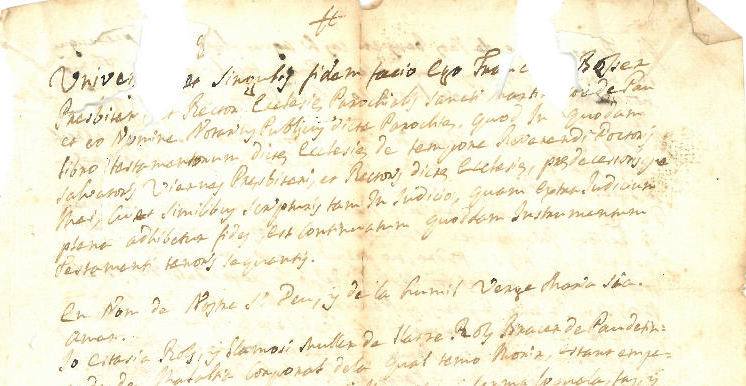 El testament d’una veïna de Pau del 1728, document del mes de l’AMR