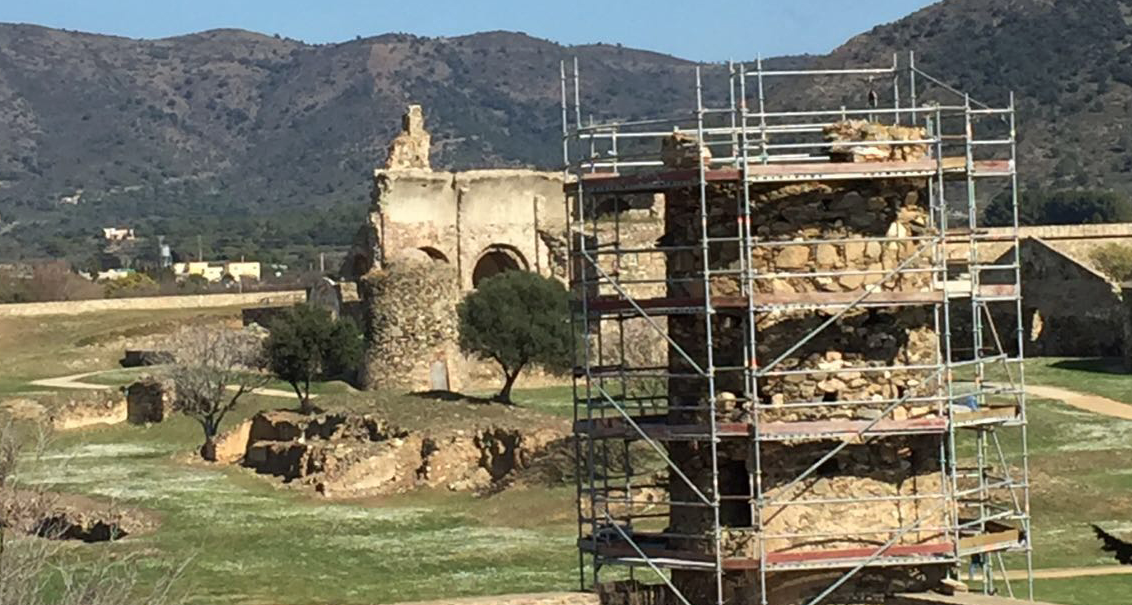 Es consolida la torre Medieval de la Ciutadella, que es farà visitable