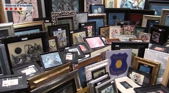 Falsifiquen l\'obra de Joan Josep Tharrats