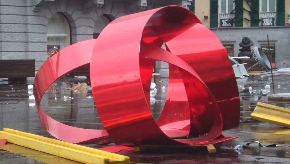 Escultura de Sánchez Santiago a Locarno