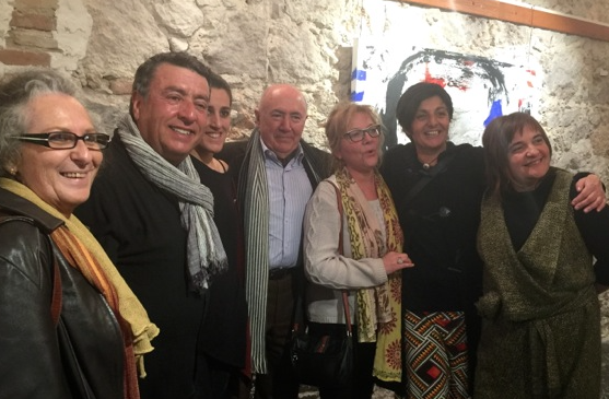 Col·lectiva dels amics del castell a Sant Ferran