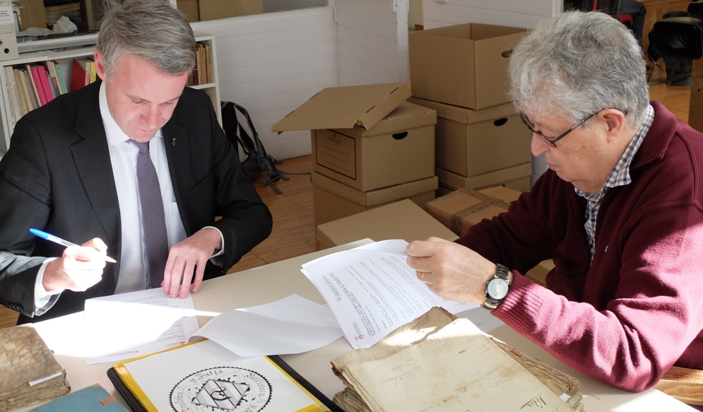 Ingressa a l’Arxiu de La Cerdanya el fons documental de la família Deulofeu