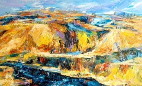 Elsa Victorios a CT Art Gallery