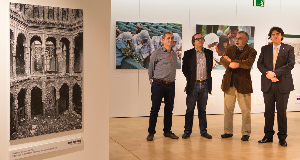 Miquel Ruiz exposa a la Biblioteca Carles Rahola