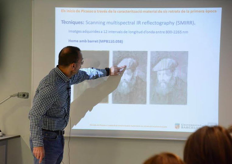 Els inicis de Picasso a través de la caracterització material de sis retrats de la primera època