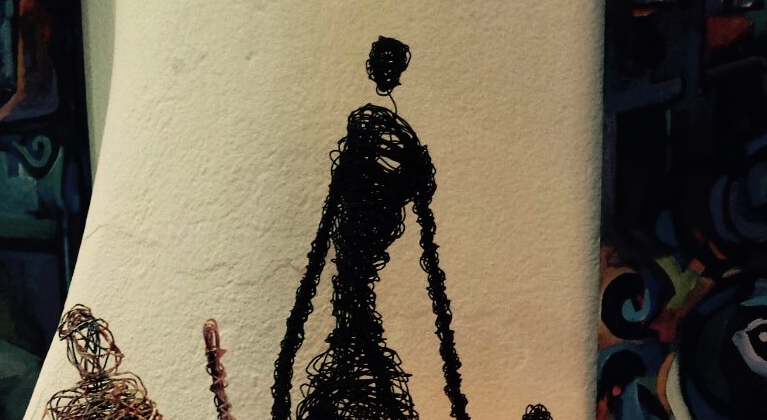 David León a la Galeria Art en Brut