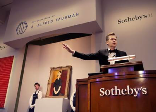 377 milions de dòlars per les obres mestres de Taubman subhastades per Sotheby\'s