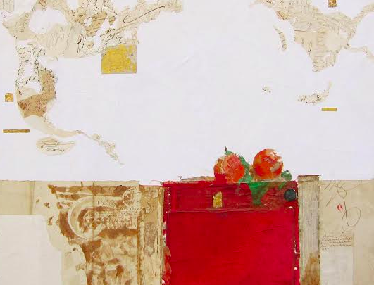 Els collages de Fernando Alday i la pintura intimista de Keiko Ogawa, a la Jordi Barnadas