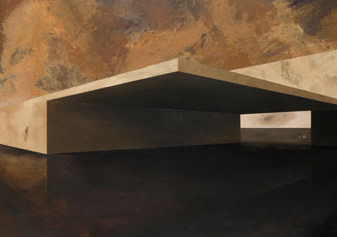 La galeria Alba Cabrera mostra les arquitectures geomètriques de Rafa de Corral