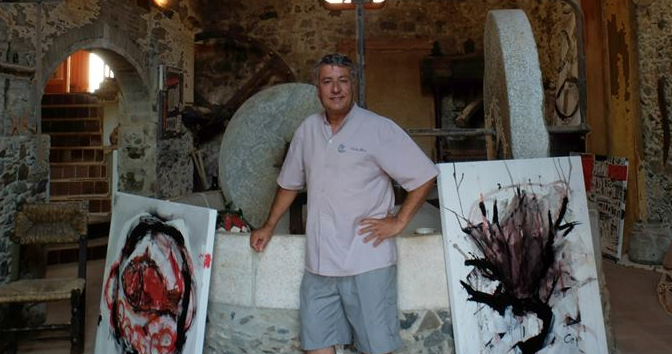 Carles Bros inaugura estudi a Colera