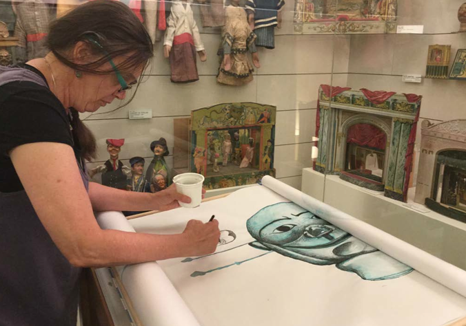 Una artista dels EUA \