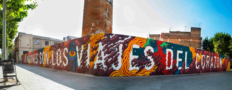 Boa Mistura pinta Barcelona