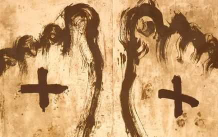 L\'obra gràfica d\'Antoni Tàpies s\'exposa al Palau de Casavells