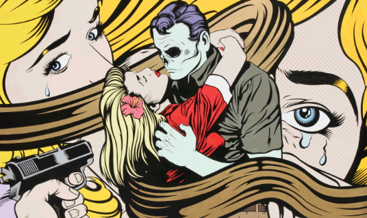 Primera exposición individual a l\'estat de D*Face. Wasted Youth