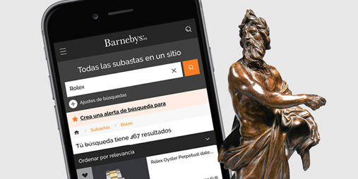 Barnebys, cercador especialitzat en art i antiguitats