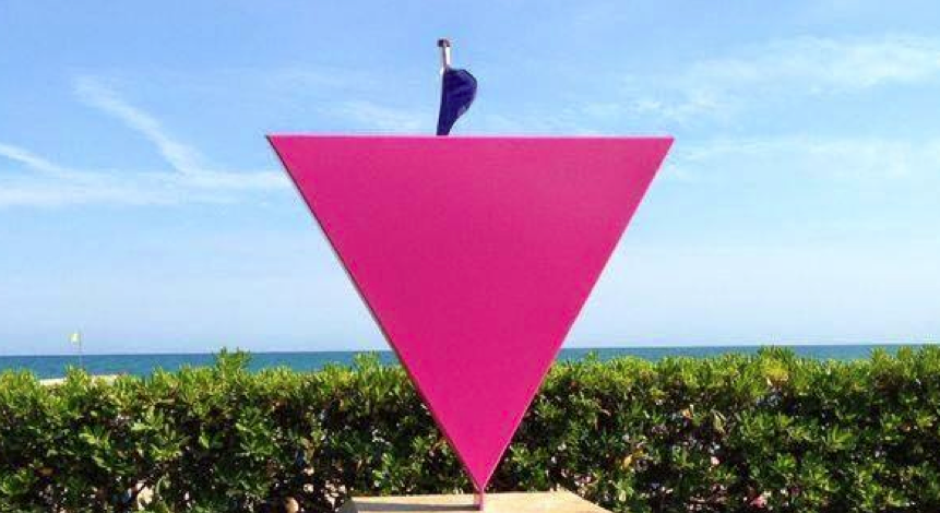 El triangle rosa de Sitges