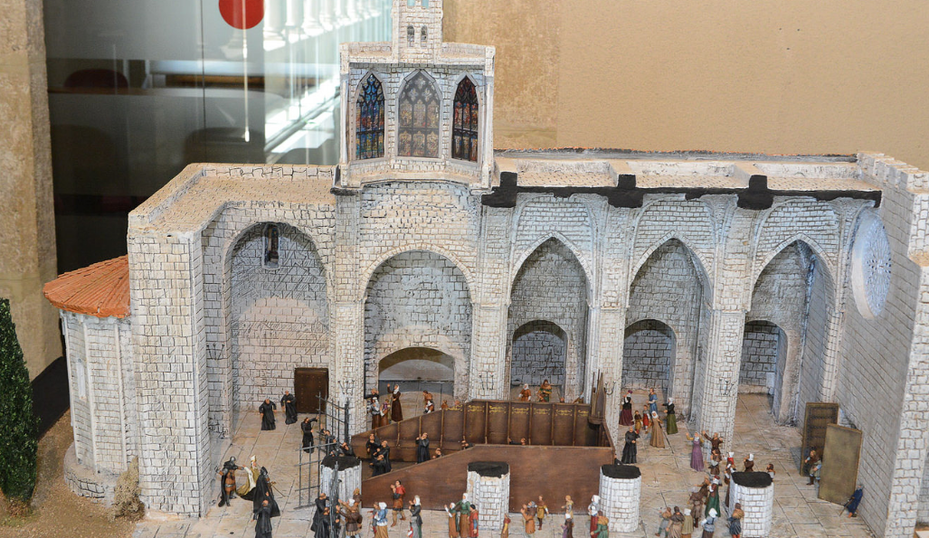 Donació de tres maquetes de Joan Rovira als Museus de Sant Cugat