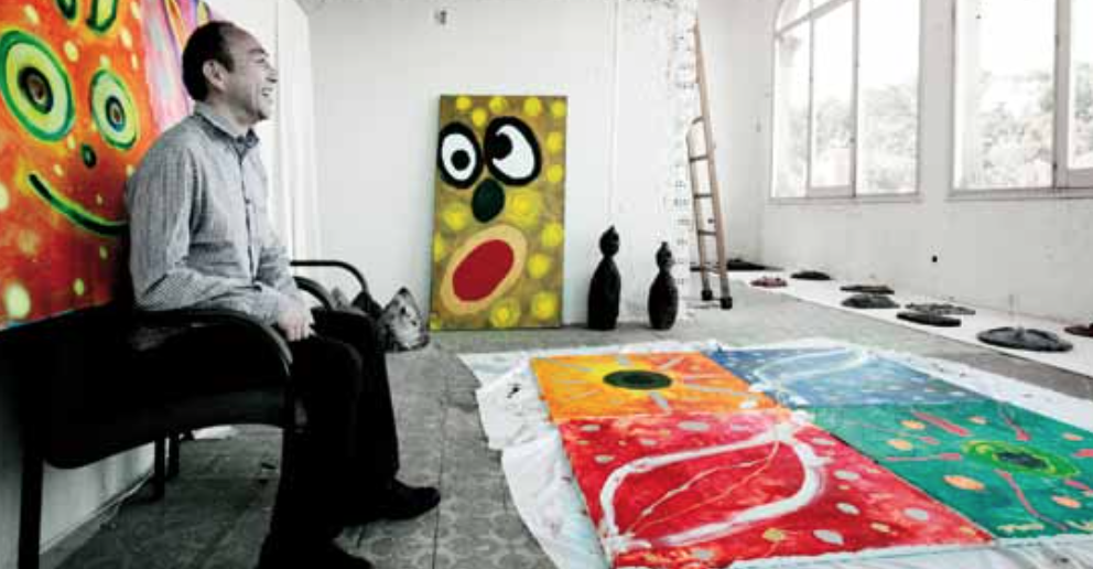 Doble performance de l\'artista japonès Wataru Koike al Museu de la Vida Rural