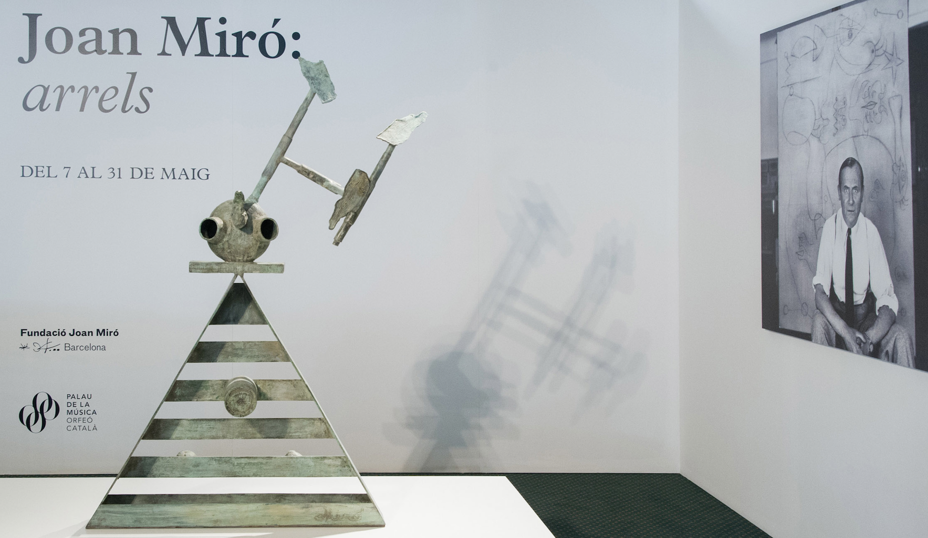 El Palau de la Música Catalana acull l’exposició “Joan Miró: arrels”