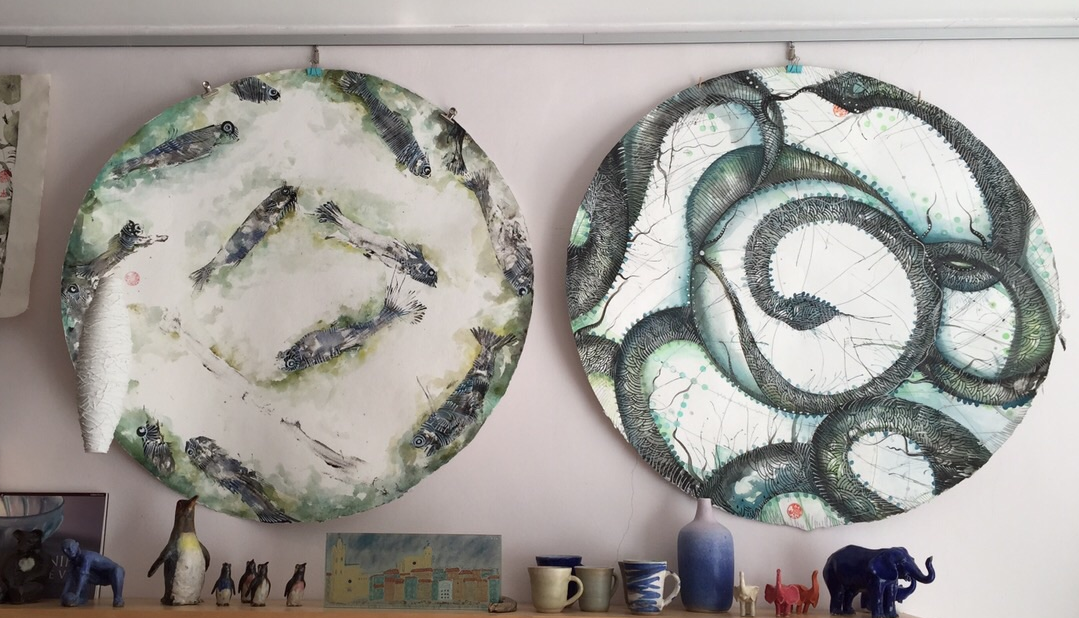 Permanent de Delphine Labedan al nou taller de vidre