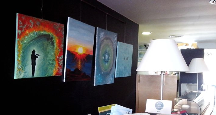 Enric Puigsegur exposa a Context Llibreria