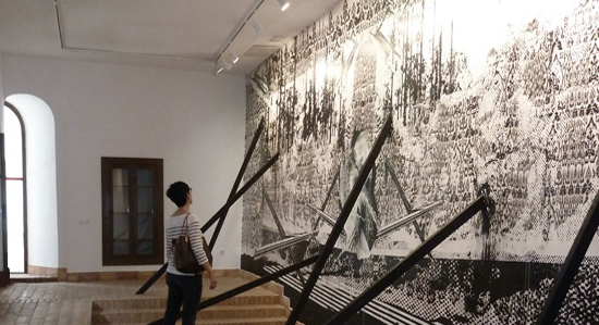 Fernando M. Romero, una pintura híbrida a la Fundació Arranz-Bravo