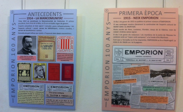 “Emporion, 100 anys” a la Capella de Sant Antoni
