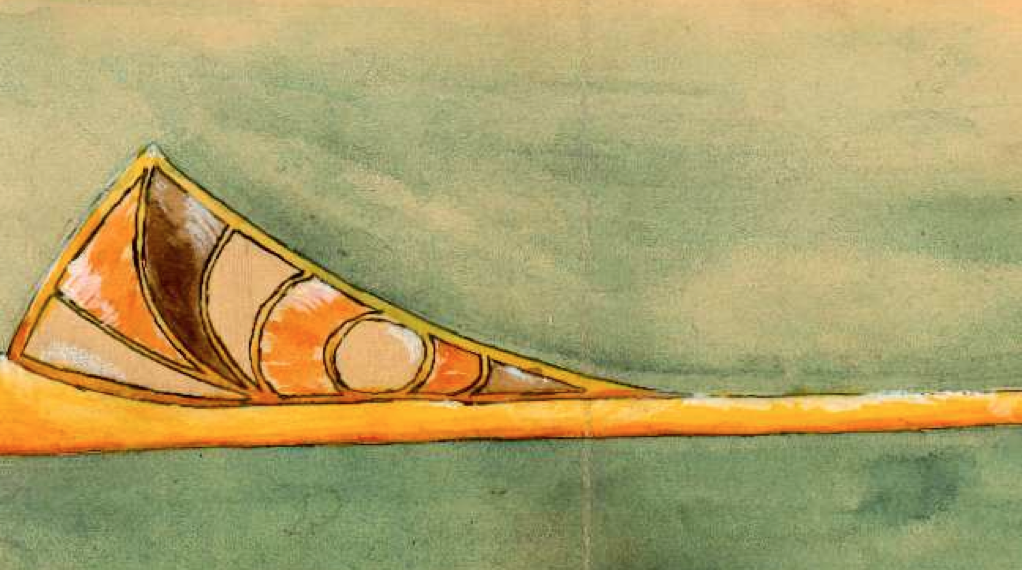 Mia Puig, dibuixant de joies, al Museu del Càntir