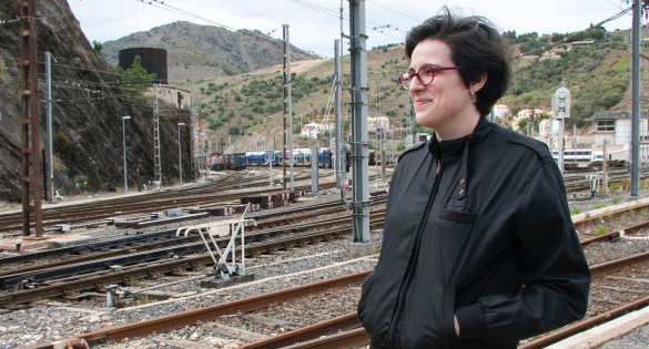 Azahara Cerezo a l\'(A)parador de la Llibreria 22