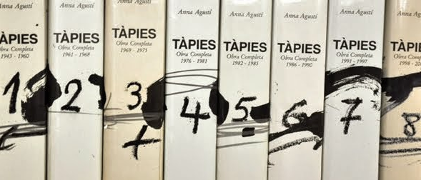 A punt el 9è volum de l’obra completa de Tàpies