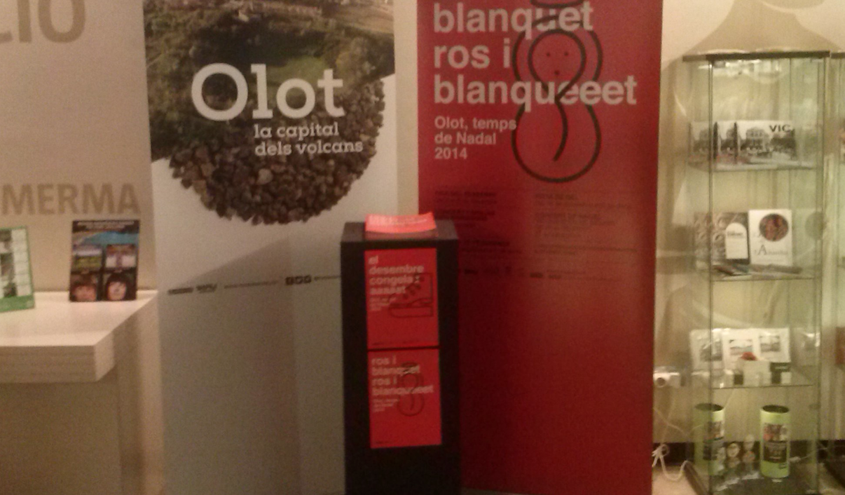 Olot exposa a l\'Oficina de Turisme