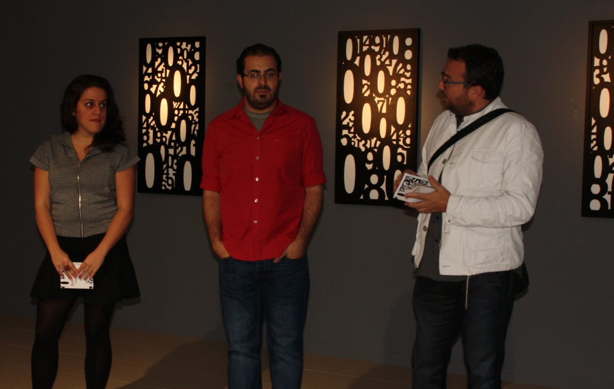 Rubén Fresneda inaugura Alfanumèrics a l\'Espai d\'Art Arpella