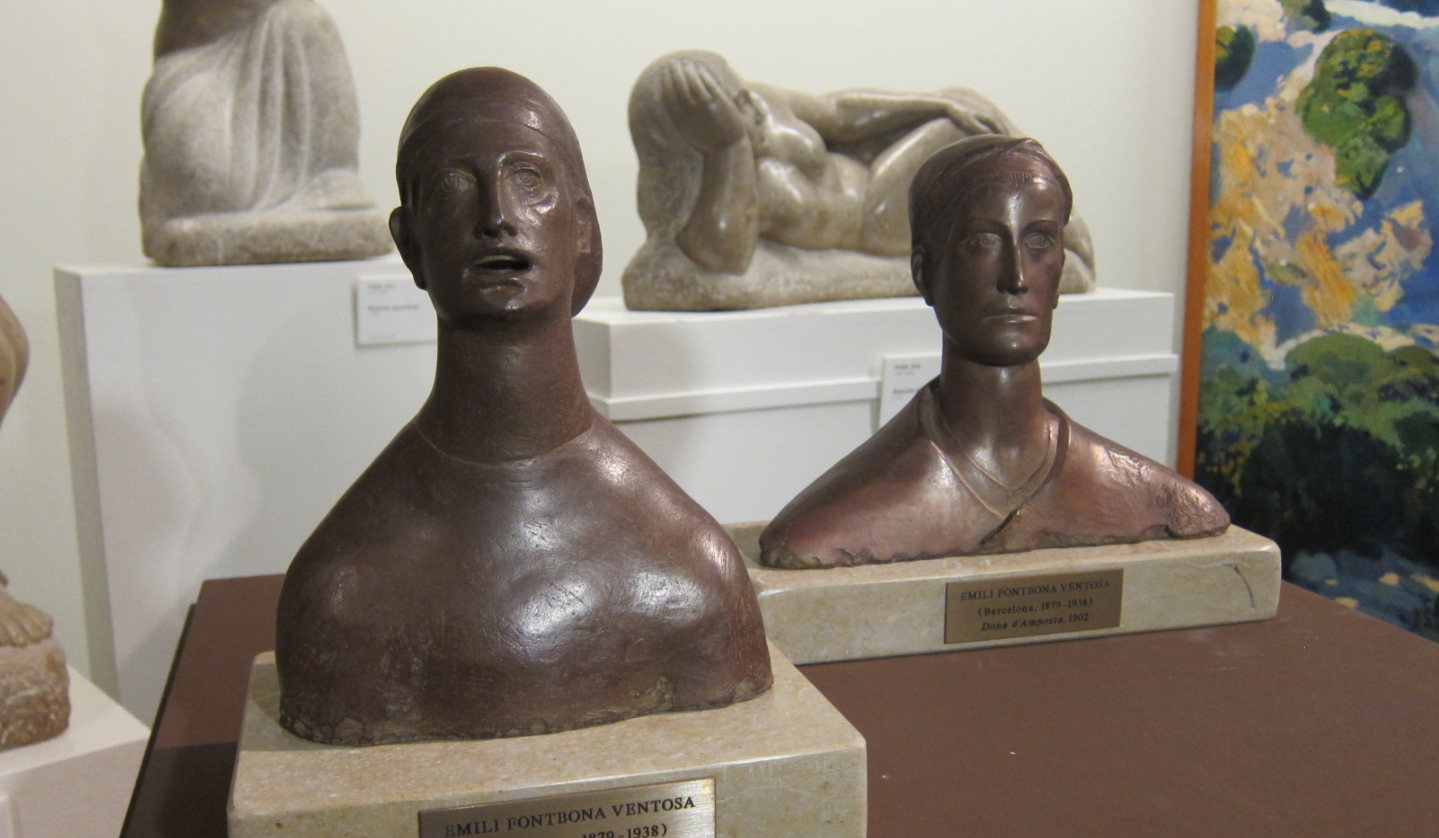Montserrat rep l’edició en bronze de dues escultures d’Emili Fontbona