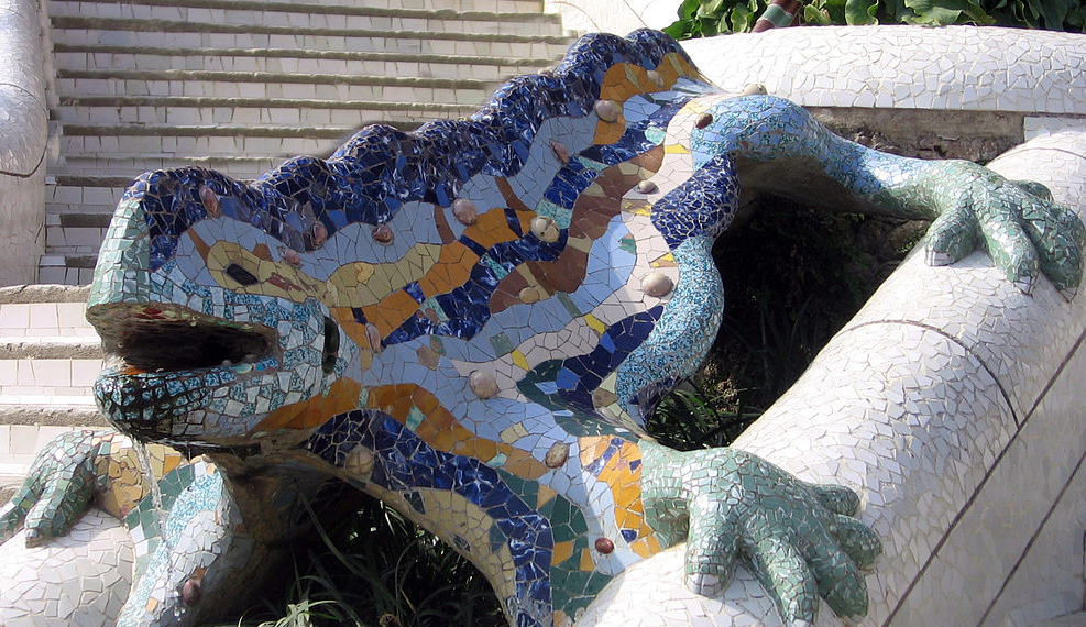 El Drac del Park Güell, candidat a “escultura universal a Barcelona”