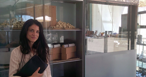 La dissenyadora Clara Garau a Es Baluard