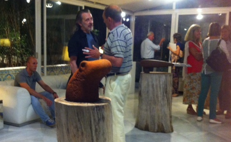 Escultures d\'Enric Pladevall a la Galeria Ignacio de Lassaletta