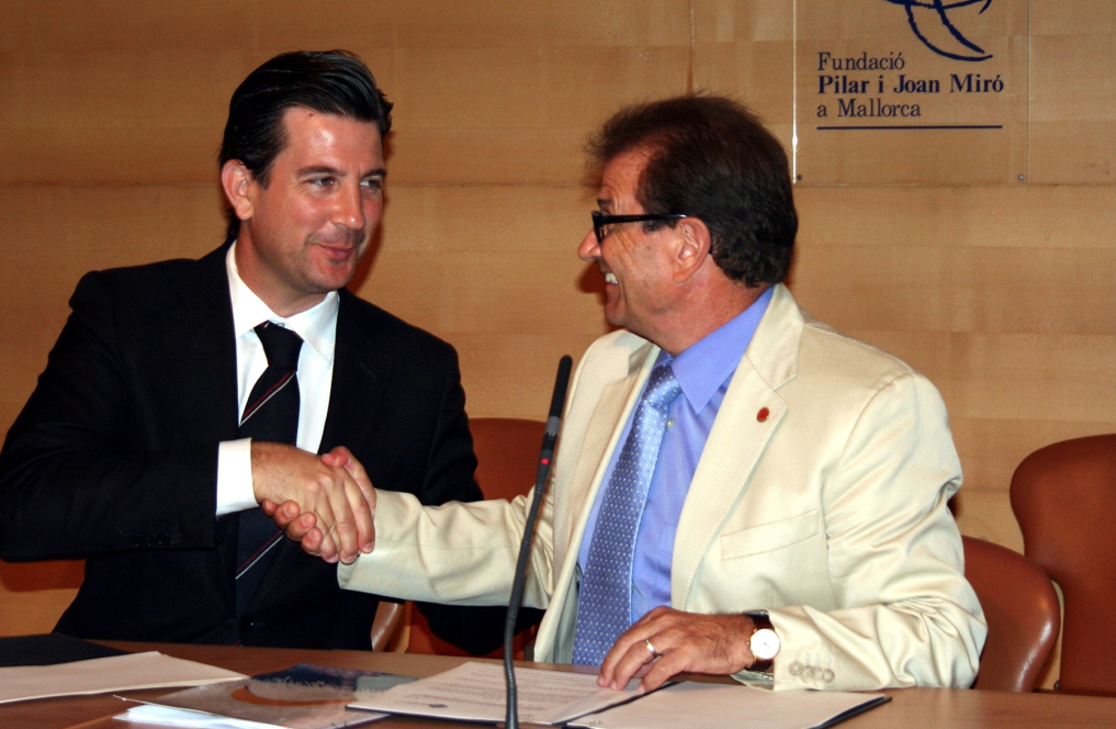L’UIB i la Fundació Miró signen un conveni de col·laboració