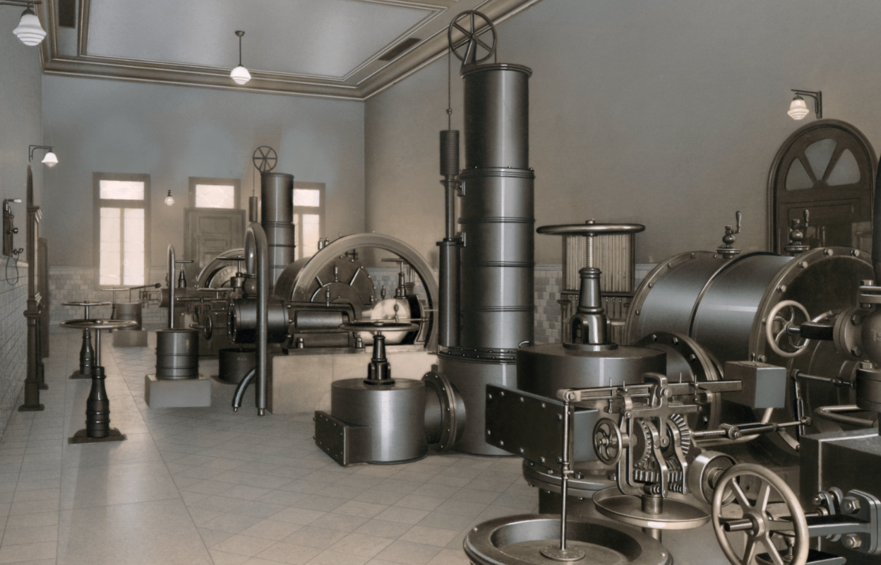 Fotografia industrial de Ramon de Baños al Museu del Gas