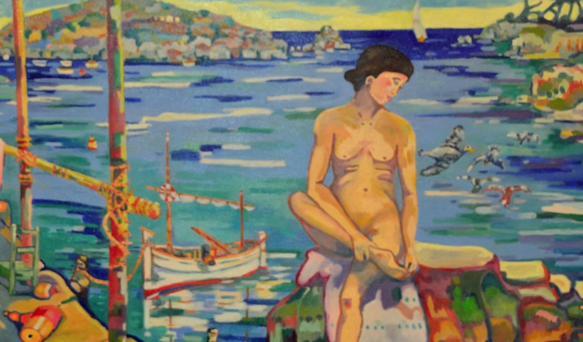 Inauguració de la col·lectiva del Grup3colors al taller Pujolboira