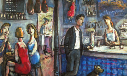 Activitat a La Galeria amb motiu de l\'exposició \