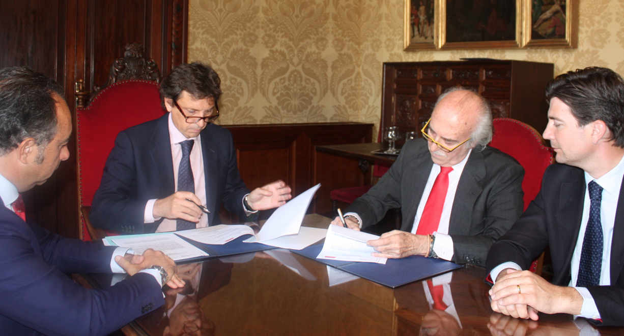 Les fundacions Palma Espais i Banc Santander renoven el conveni de col·laboració