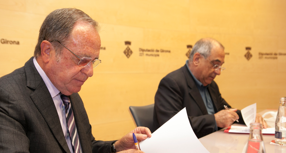 La Diputació firma un conveni de col·laboració amb l’Institut Català de Recerca