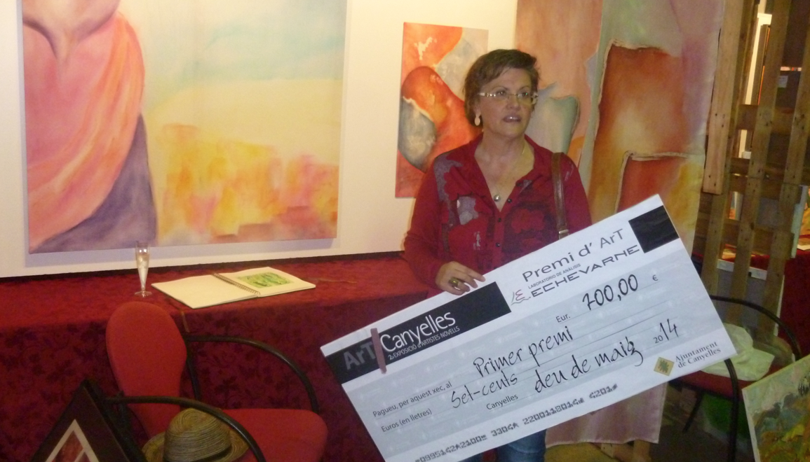 Montserrat Virgili guanya el premi l’Art/Canyelles