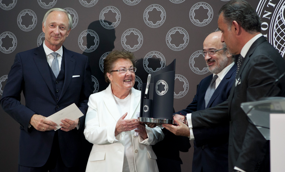 Helga de Alvear rep el Premi Montblanc de la Culture