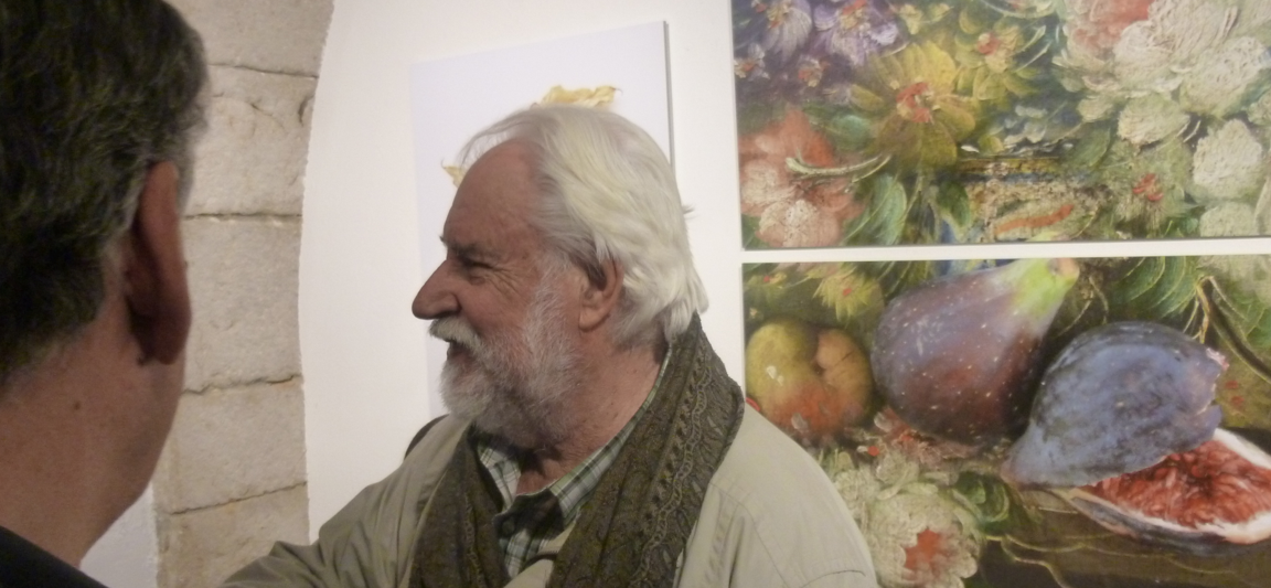 Joan Iriarte a la galeria d’art Àgora 3